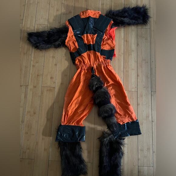 Rocket Raccoon Costume boys size L 10/12 Custom Made - Picture 3 of 12